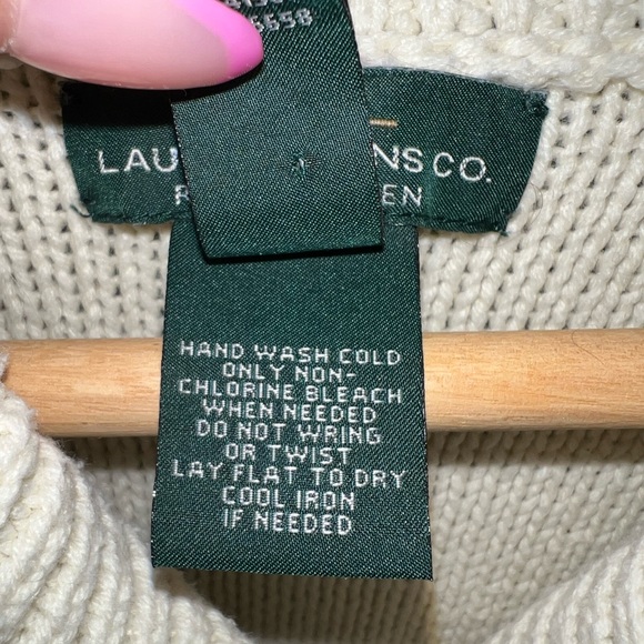 Ralph Lauren, beige cardigan - Picture 9 of 9